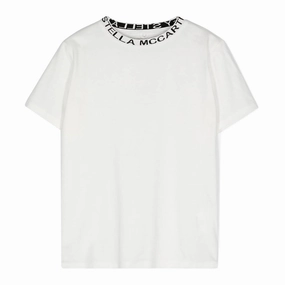 Stella McCartney Kids Logo Print T-shirt Flattering Cut Midweight Knit