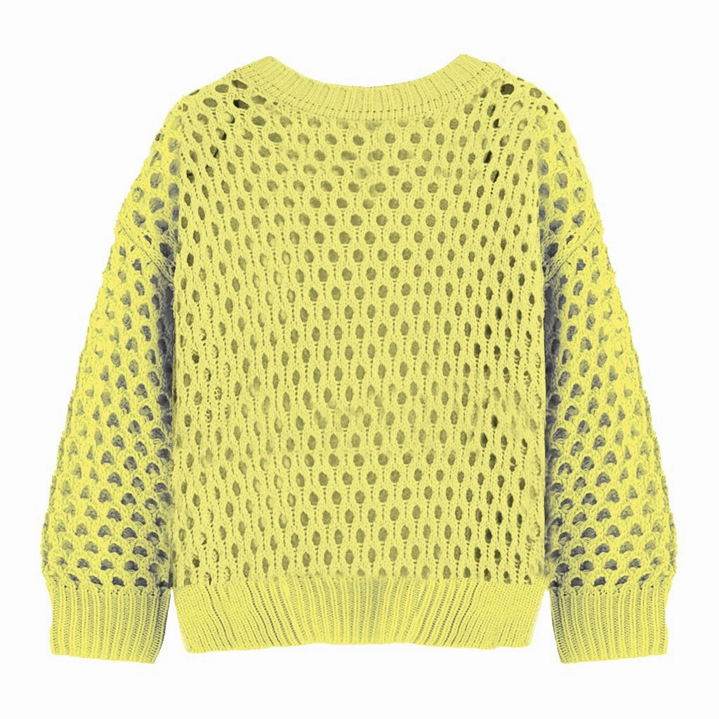Stella McCartney Kids SpongeBob Knit Sweater Double stitching
