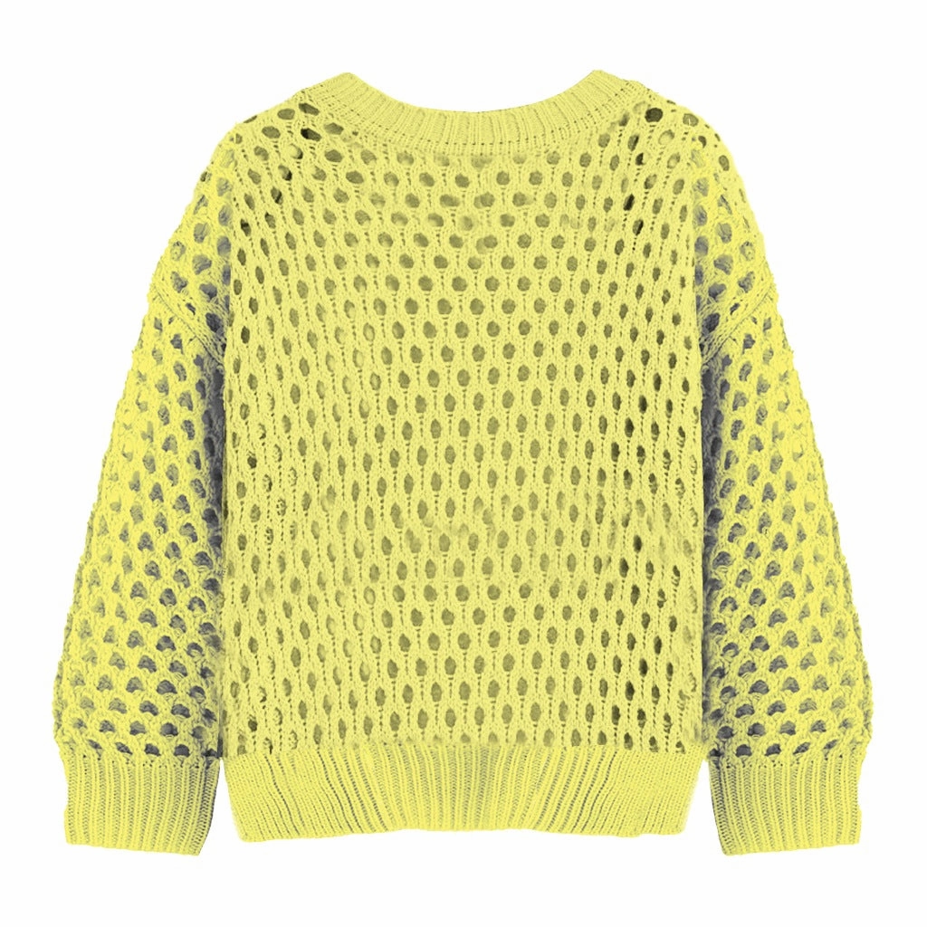 Static Dissipating Threading Stella McCartney Kids SpongeBob Knit Sweater