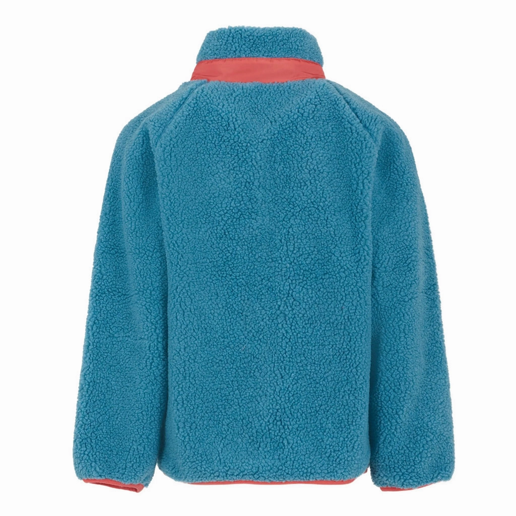 Heat Sealed Zippers Hypoallergenic fabric Stella McCartney Kids Yeti Teddy Fleece Jacket