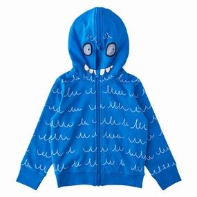 QuickRelease Buckles Weatherproof Zipper Seals Stella McCartney Kids Yeti Wiggle All-Over Print Cardigan