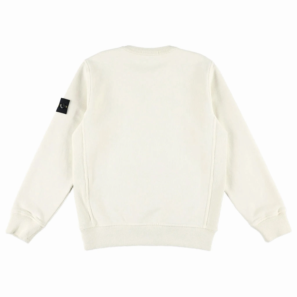 Snag Resistant Surface Stone Island Junior Crew Neck Sweatshirt