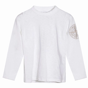 Stylish Tank Colorfast Dye Method Stone Island Junior Long Sleeve Pullover