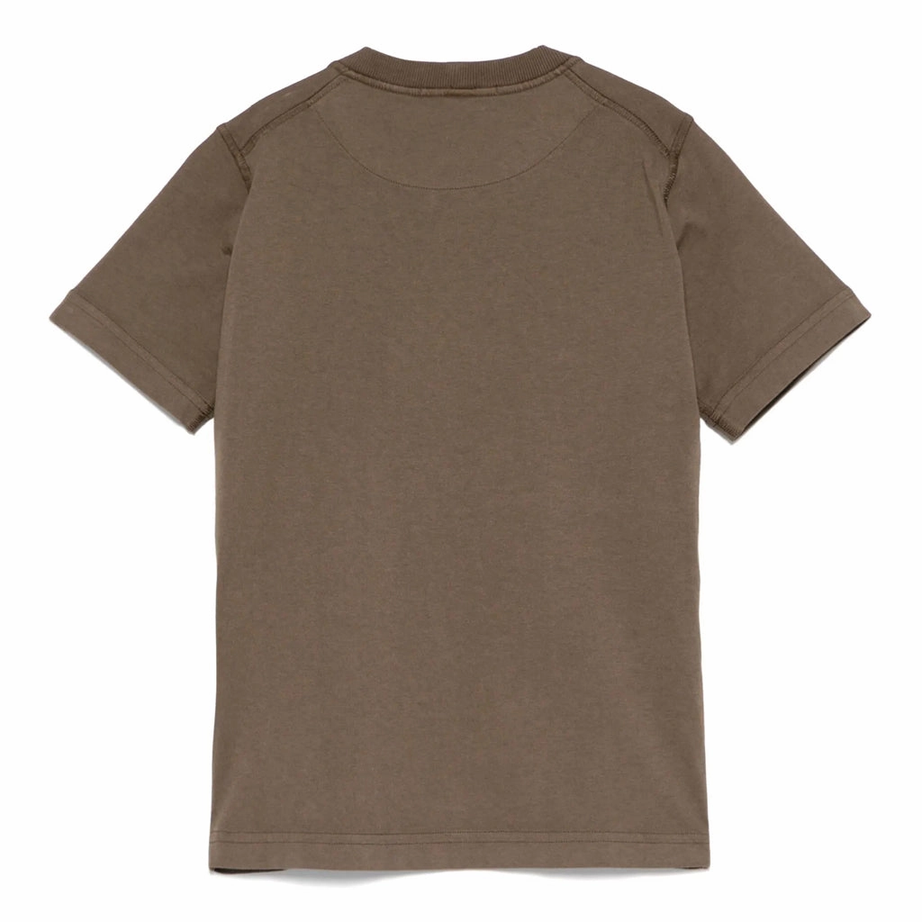 Stone Island Junior Short Sleeve T-shirt Easygoing Wear WrinkleFreeFabric
