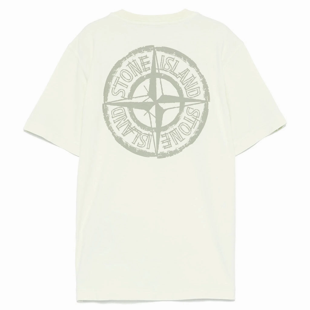 Soft Fabric QuickDry Material Stone Island Junior Short Sleeve T-shirt