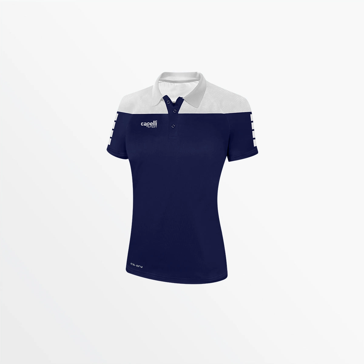 WOMEN'S TRIBECA POLY POLO Resilient Fabric Blend Durable Hem Stitching