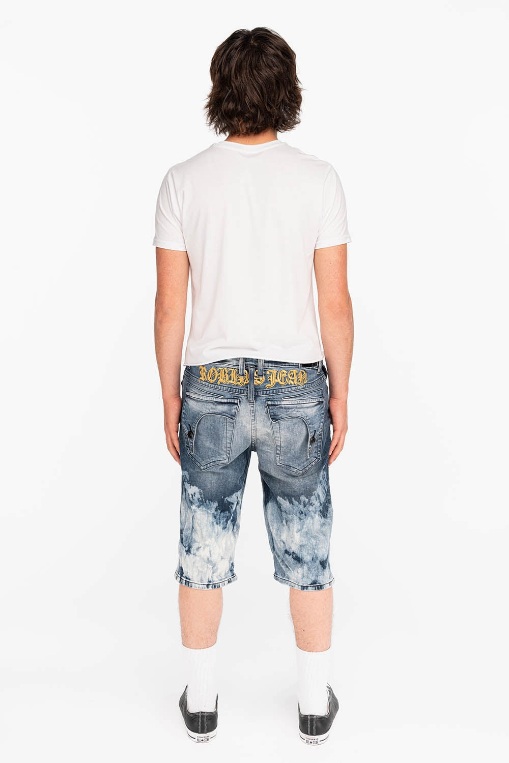 KILLER FLAP SHORTS IN CLOUD BLUE Winter Warmth Professional Wear Couple Look Eco Friendly