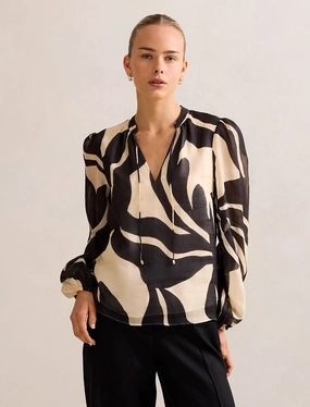 SeamFree Knitting FrictionReducing Romina Raglan Blouse