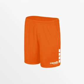 WOMEN'S TEAM MATCH SHORTS WITH 5" INSEAM AND 4-CUBES Seamless Wear Layered Protection