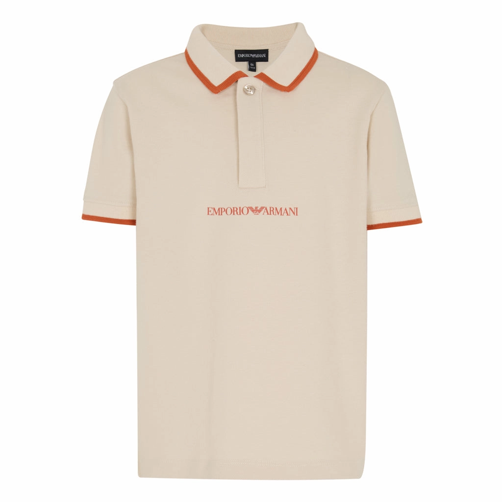 AntiMicrobialLining Light material Emporio Armani Junior Polo Shirt