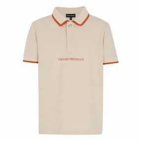 AntiMicrobialLining Light material Emporio Armani Junior Polo Shirt