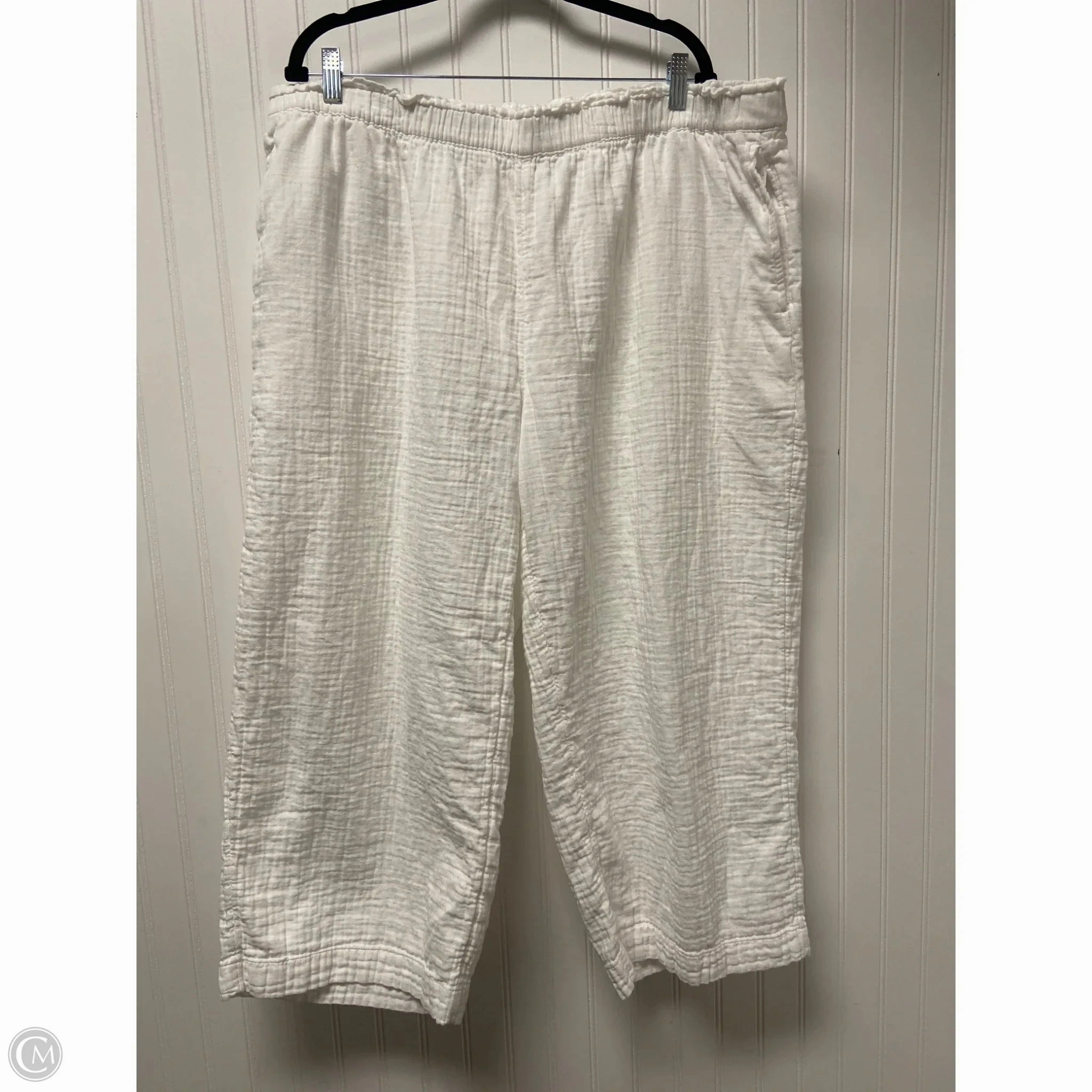 Pants Other By Old Navy In White, Size: 1x Quick Layer