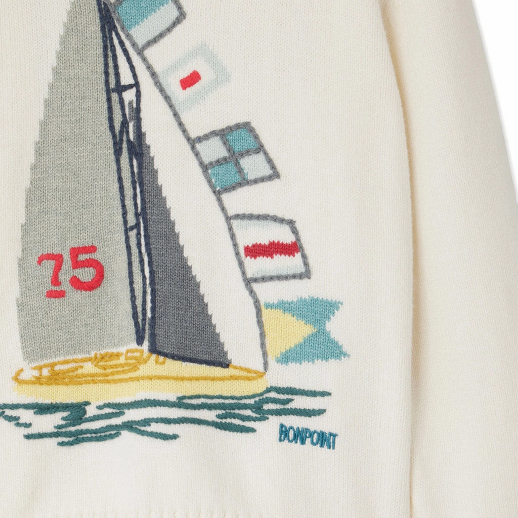 Bonpoint Elder Pullover Extra Layer Piece Snow Block