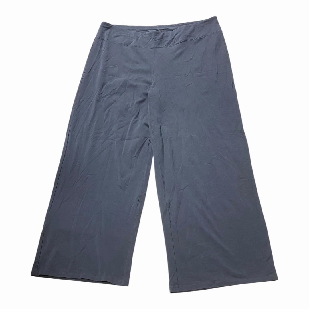anti slip grip Comfy Vibes Pants Designer By Eileen Fisher In Blue, Size:2X