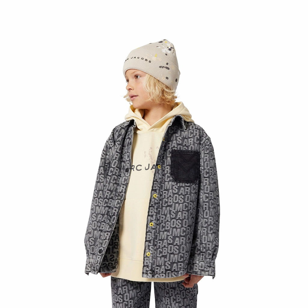 Little Marc Jacobs Logo Overshirt EcoFriendlyTexture