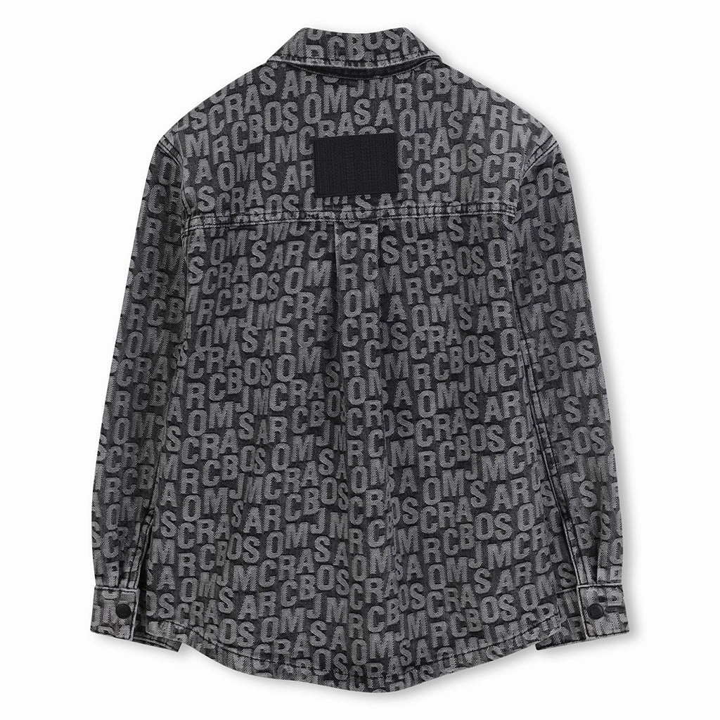 Convertible Style Thermal Insulation Core Little Marc Jacobs Logo Overshirt