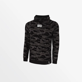 FourWayStretchFabric MEN'S FRENCH TERRY CAMO PRINT PULLOVER HOODIE