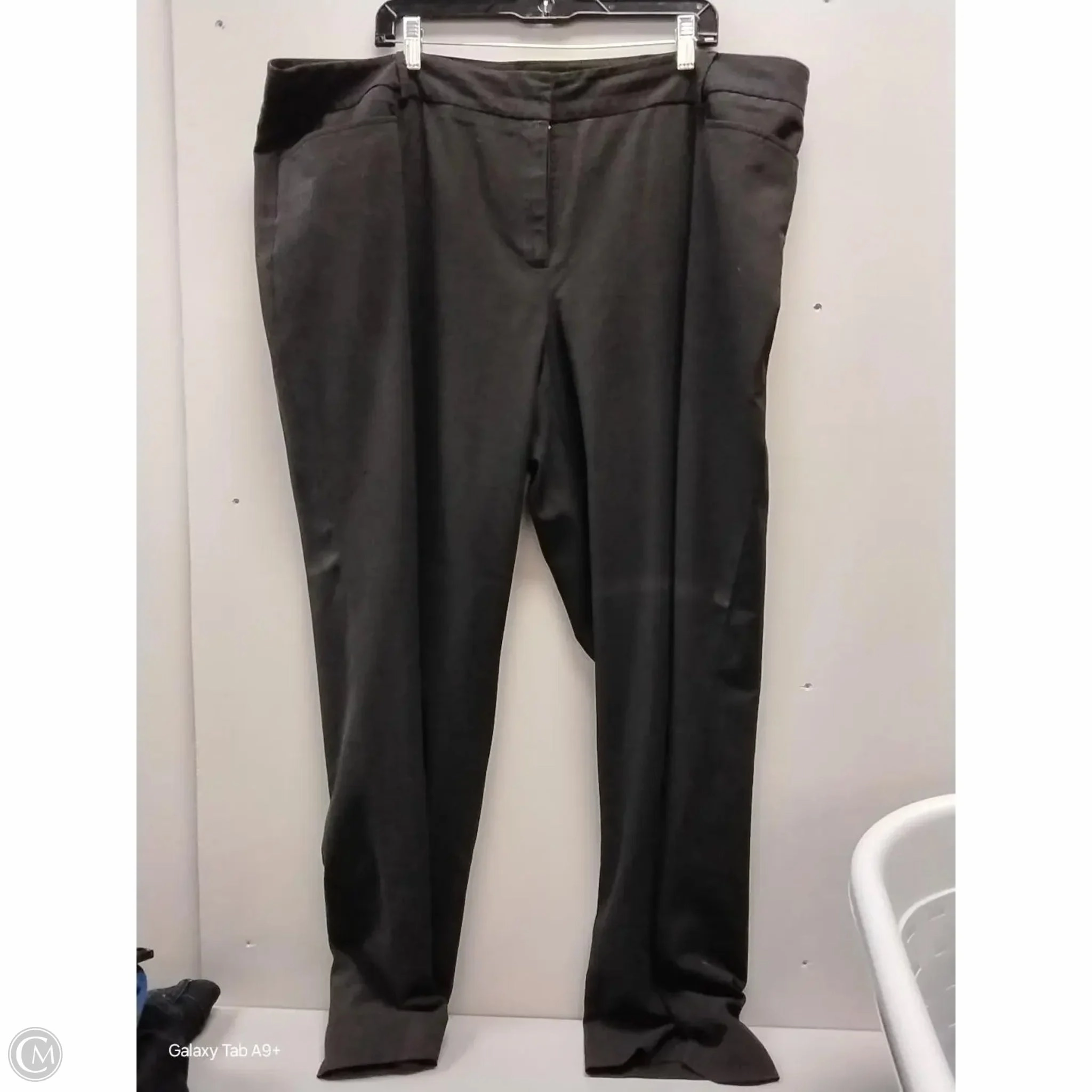 Tagless label Pants Dress By Michael By Michael Kors In Black, Size: 22w