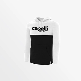 Bamboo Fiber Fabric QuickDrying MEN'S COLOR BLOCKED FLEECE PULLOVER HOODIE