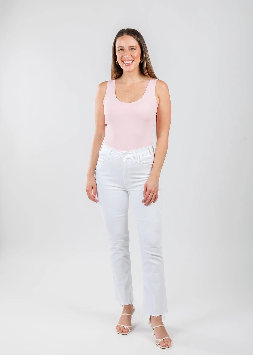 High Density Weave The Classic Micro Tank - Ballet Slipper