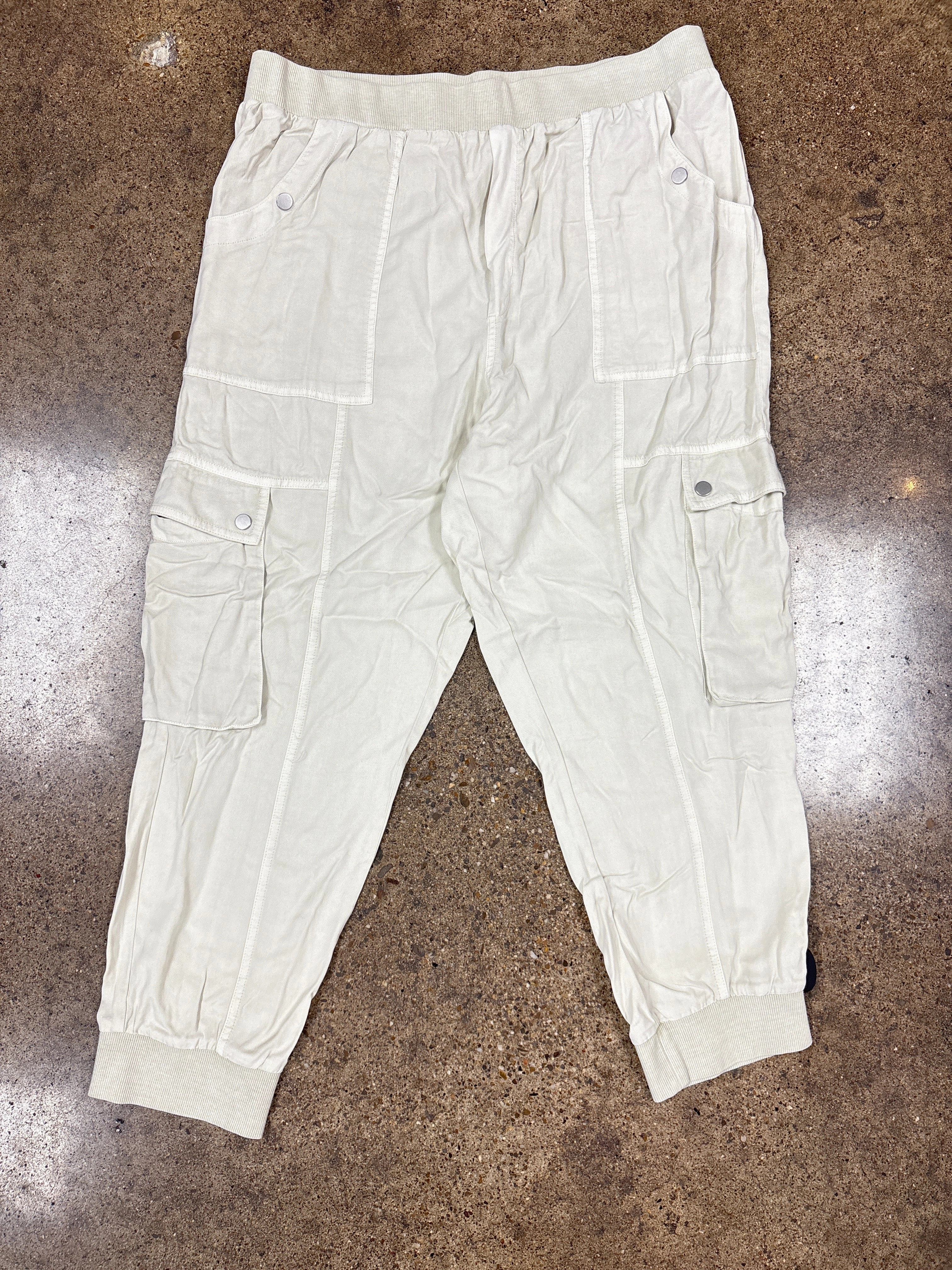 Pants Cargo & Utility By Anthropologie In Tan, Size:Xl Casual Active