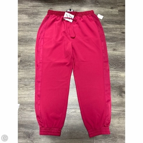 Pants Joggers By Cme In Red, Size: 1x tailored look