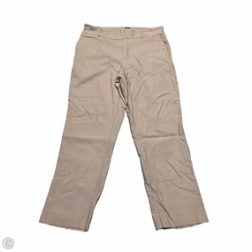 Pants Chinos & Khakis By Jones New York In Tan, Size: 2x Tailored Silhouette Sport Ready Fit