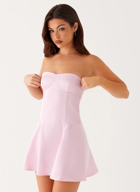 Lunch Date Tamika Mini Dress - Pink