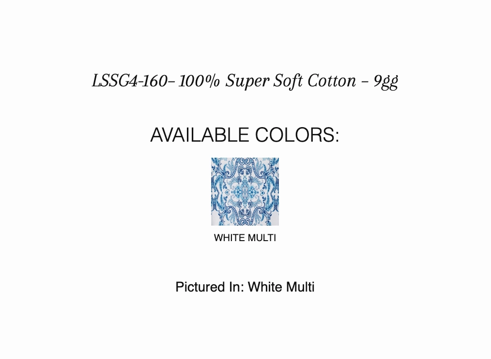 Flex Knit Ribbing Layered Fit Tavira Print Vee