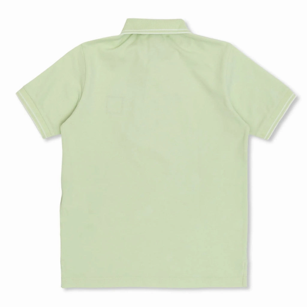 ButtonFront Stone Island Junior Short Sleeve Polo