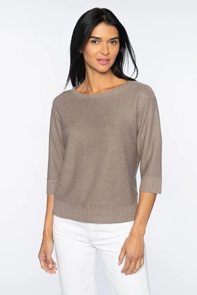 Winter Styling Winter Cozy Textured Easy Pullover