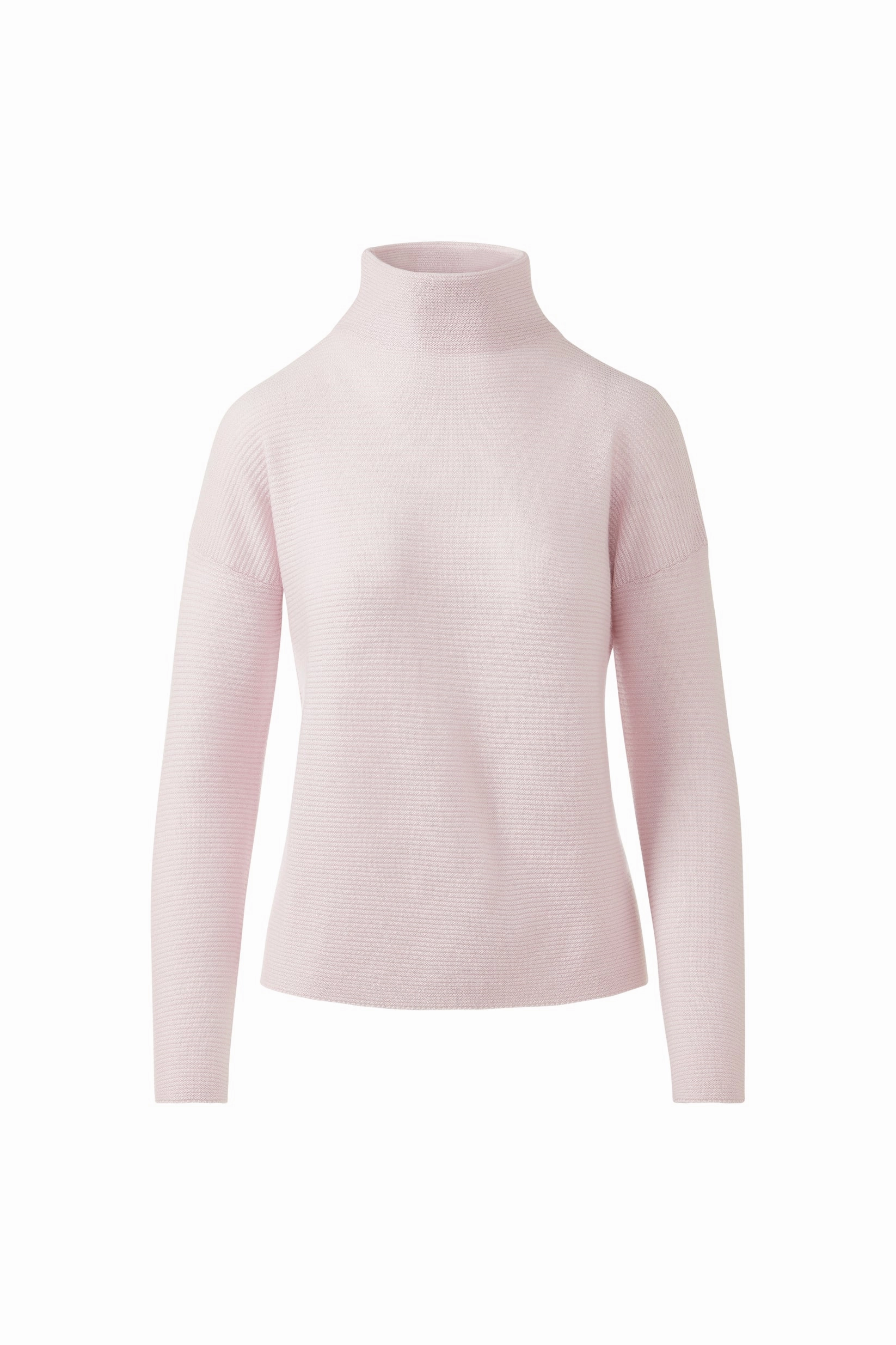 Chic Design Textured Slouchy Funnel Sweater