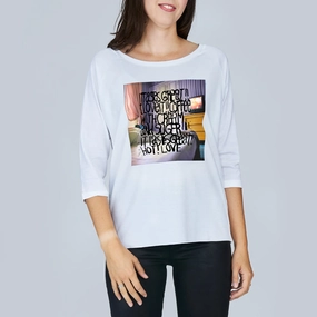 Limited Edition The Bailey 3/4 Sleeve Tee - Coffee in Bed