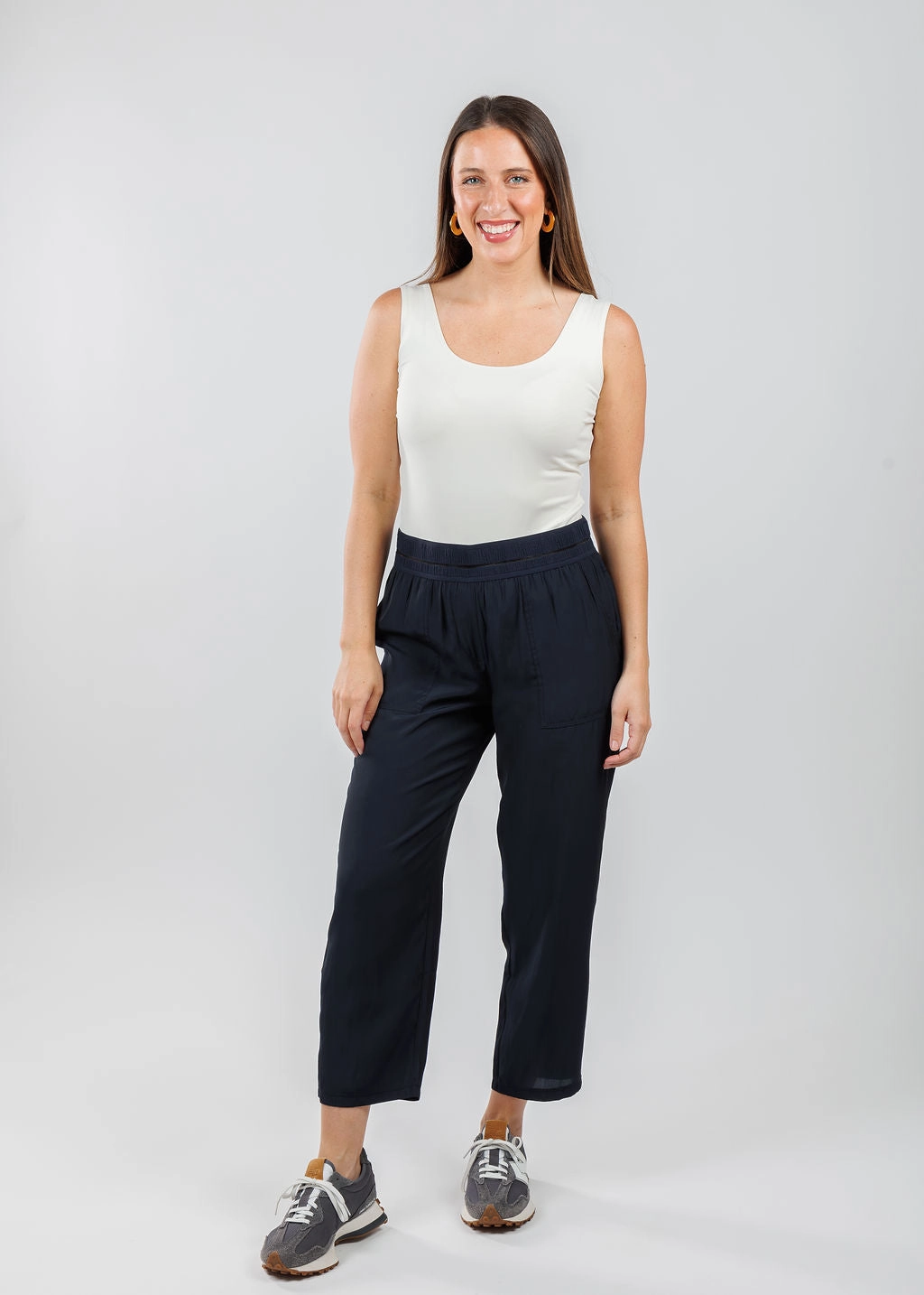 Cruise Collection The Classic Micro Tank - Cream