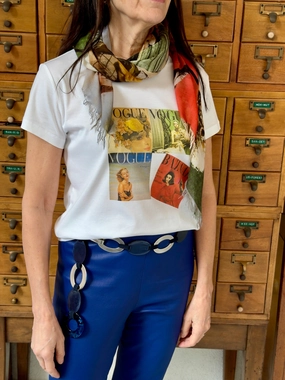 Smart Casual Subtle Print The Karlie T-Shirt - How Bazaar