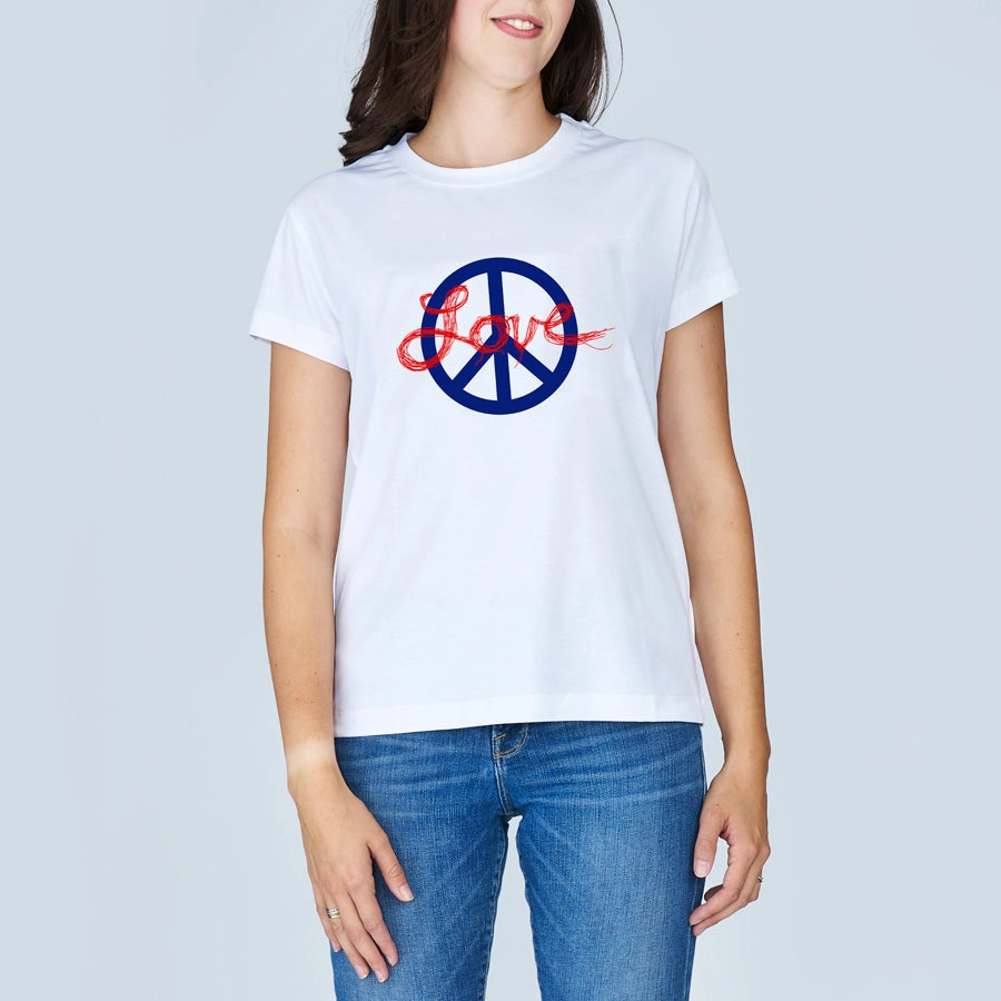 Seasonal Wear The Niki T-Shirt - Love Peace
