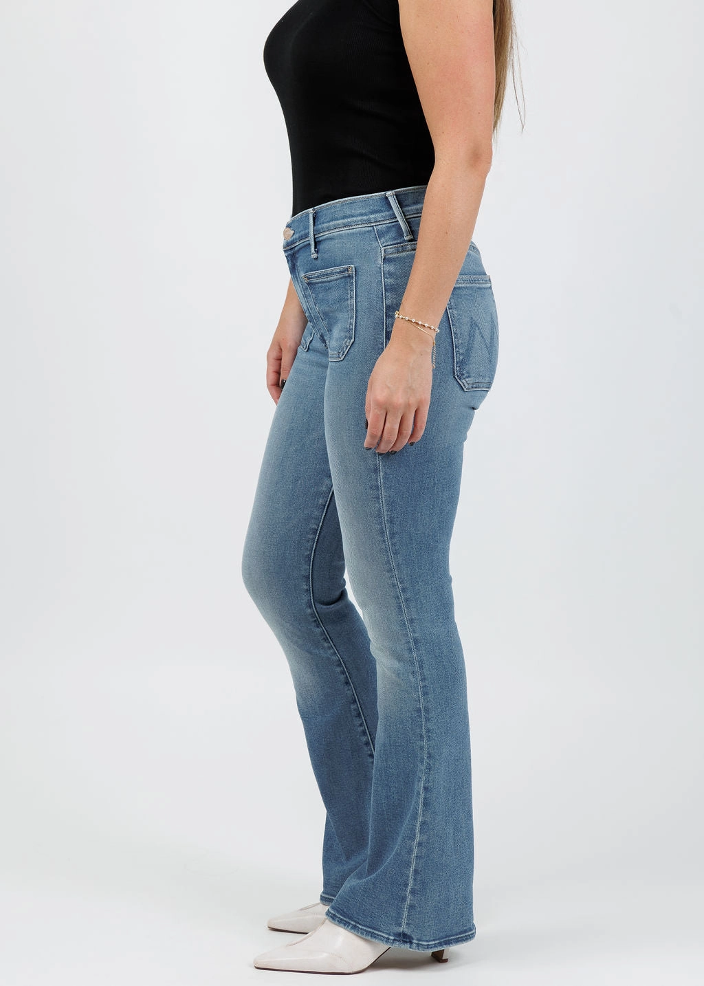 The Patch Pocket Weekender Jeans - Poppin Wheelies Smart Motion