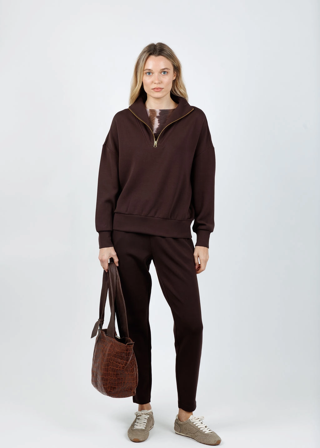 The Slim Pant 27.5" - Coffee Bean Classic Fit SecureCargoPockets