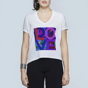 Bold Prints Durable Button Closures The Velvet T-Shirt - Electric Love Fall