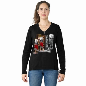 The Violet Long Sleeve Tee - La Vie Est Belle Versatile Styling