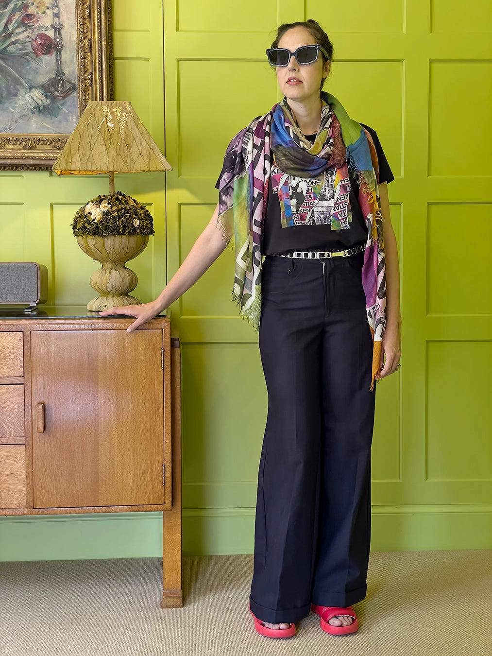 Unstructured Shoulder Thermoregulating Layer The Viv T-Shirt - Breakfast at Tiffany's