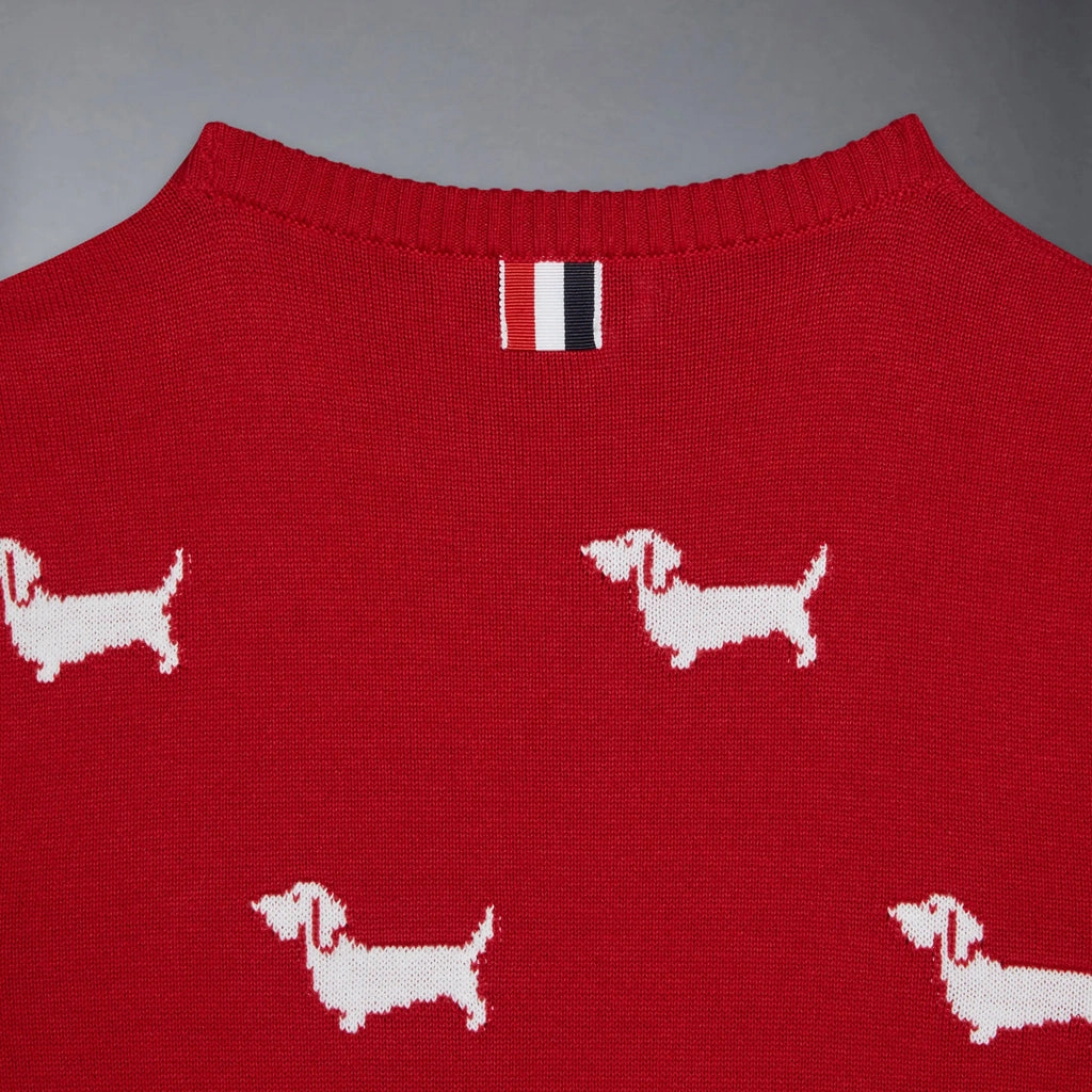 Thom Browne Kids Crew Neck Pullover and Hector Noise Free Zippers Oversized style