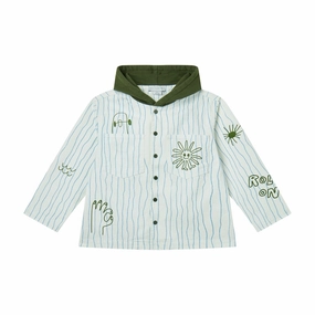 Versatile Design Stella McCartney Kids Scribble Stripes All-Over Print Jacket