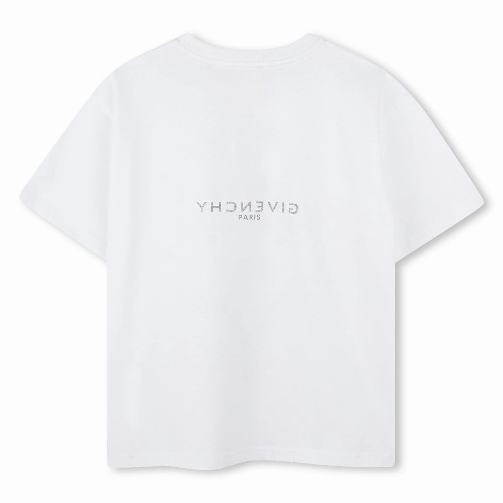 Givenchy Kids Graphic Logo T-shirt Comfortable Weave EcoFriendlyMaterial