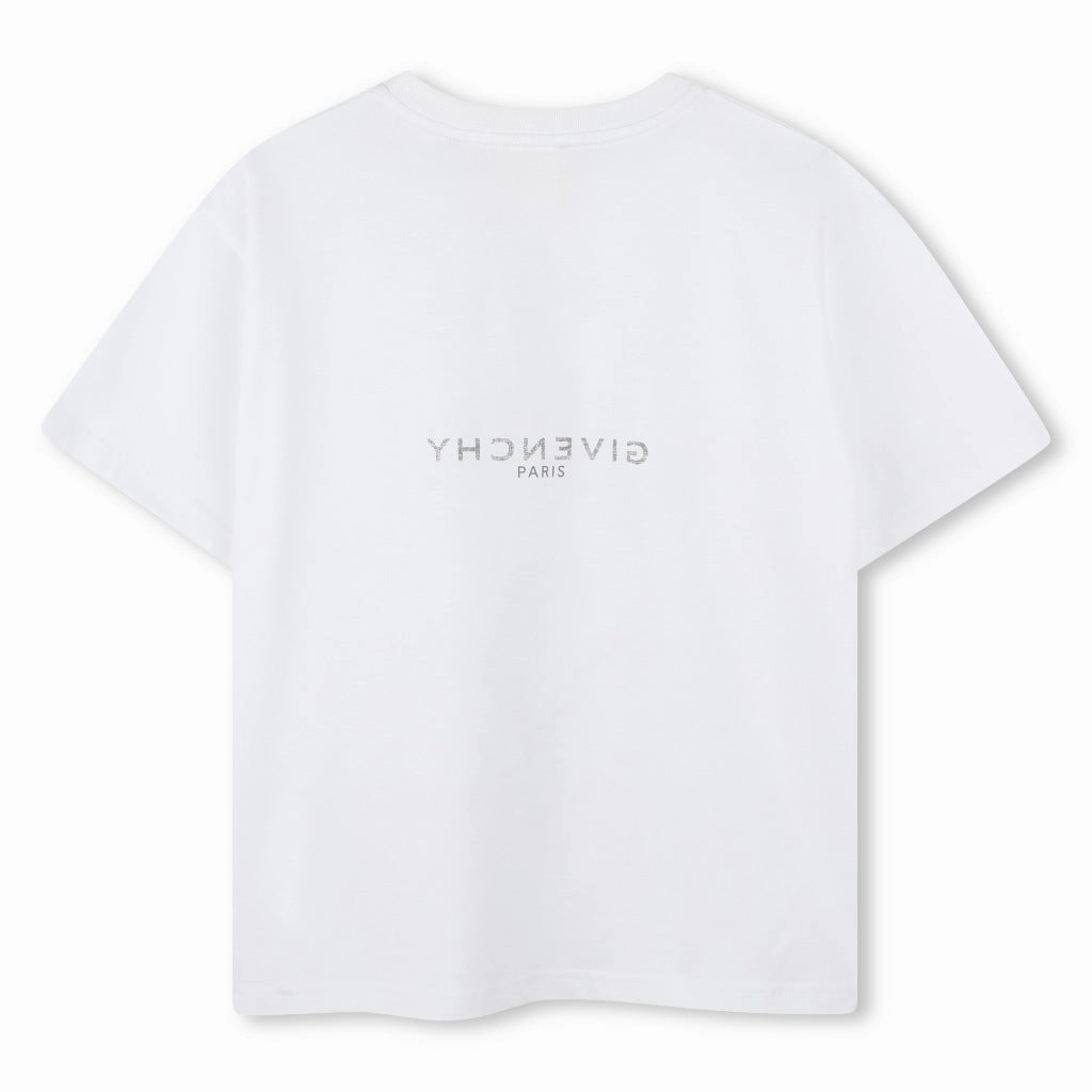 Givenchy Kids Graphic Logo T-shirt Cozy Fit Design