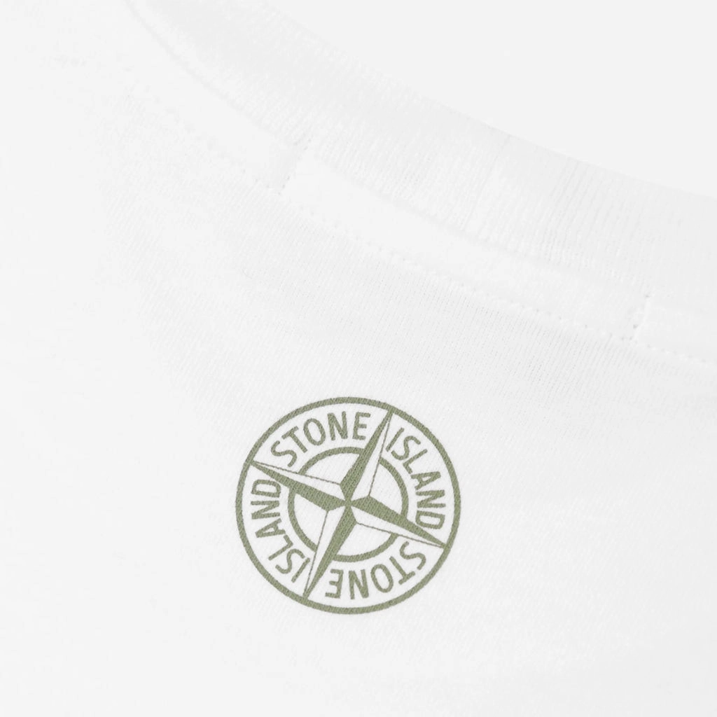 Cozy Layer Fit Stone Island Junior Short Sleeve T-shirt