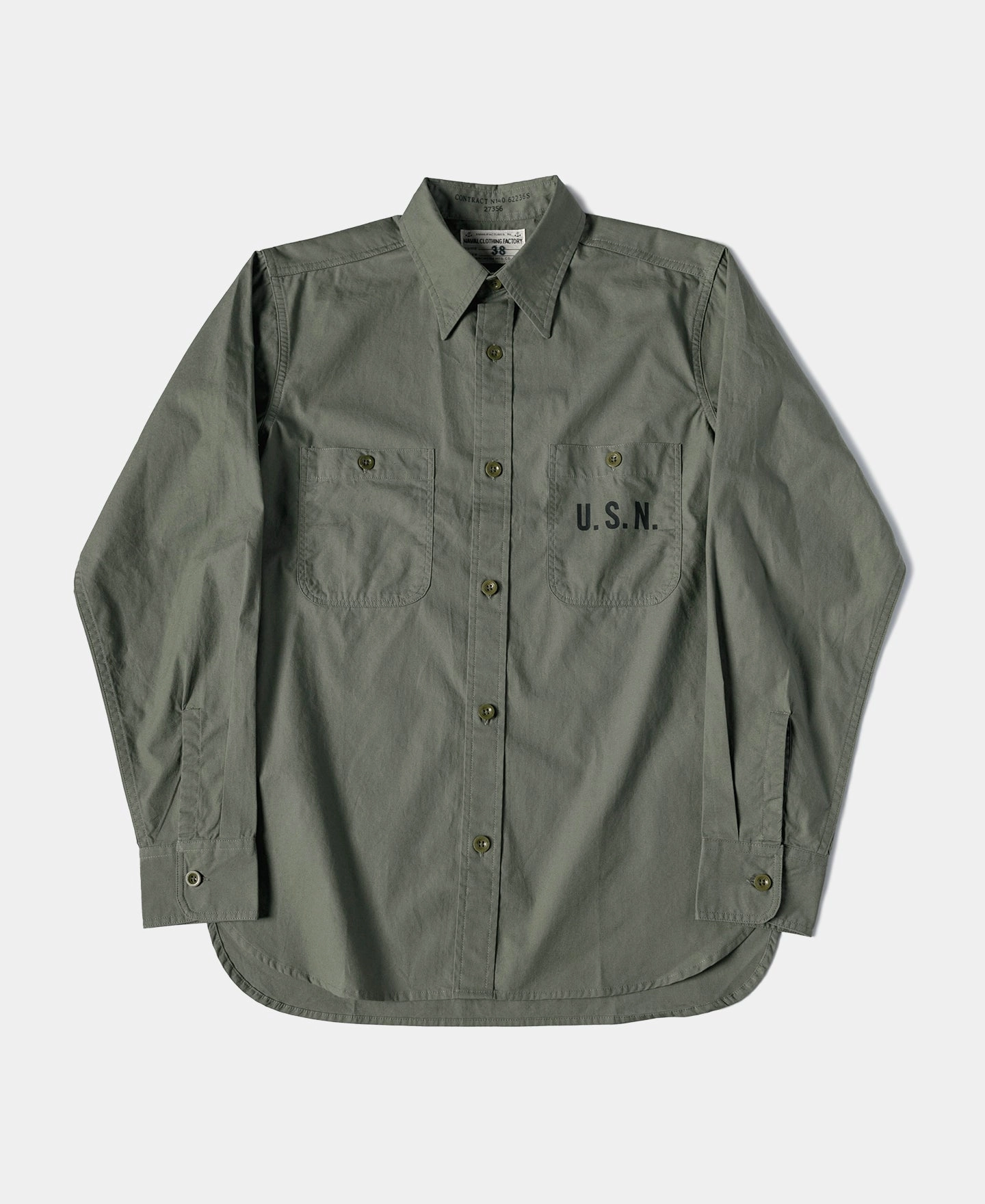 U.S.N. N-3 Utility Shirt Eco Friendly Production