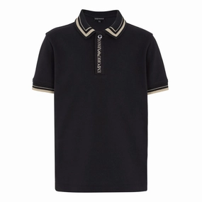 Odor Control Technology Emporio Armani Junior Polo Shirt