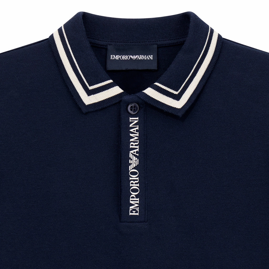 Emporio Armani Junior Polo Shirt Sustainable Manufacturing Process
