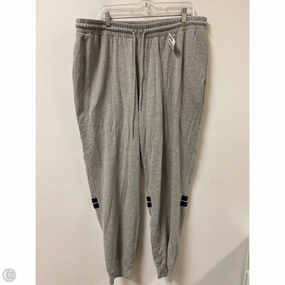 Anti Cling Finish Pants Lounge By Ashley Stewart In Grey, Size: 3x